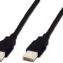 Digitus USB 2.0 Cable USB-A male - USB-A male 1.8m (AK-300100-018-S)