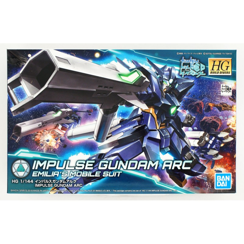 Bandai Gundam Build Divers 017 Impulse Gundam Arc 1/144 Scale Kit