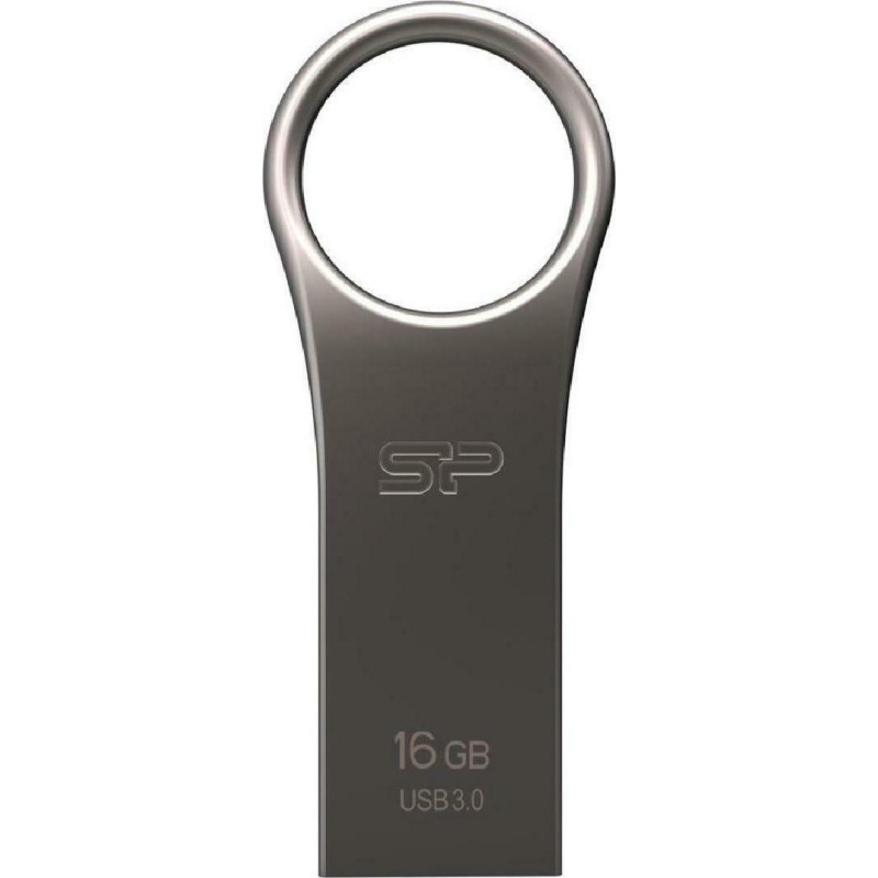 Silicon Power Jewel J80 16GB USB 3.0 Stick Ασημί