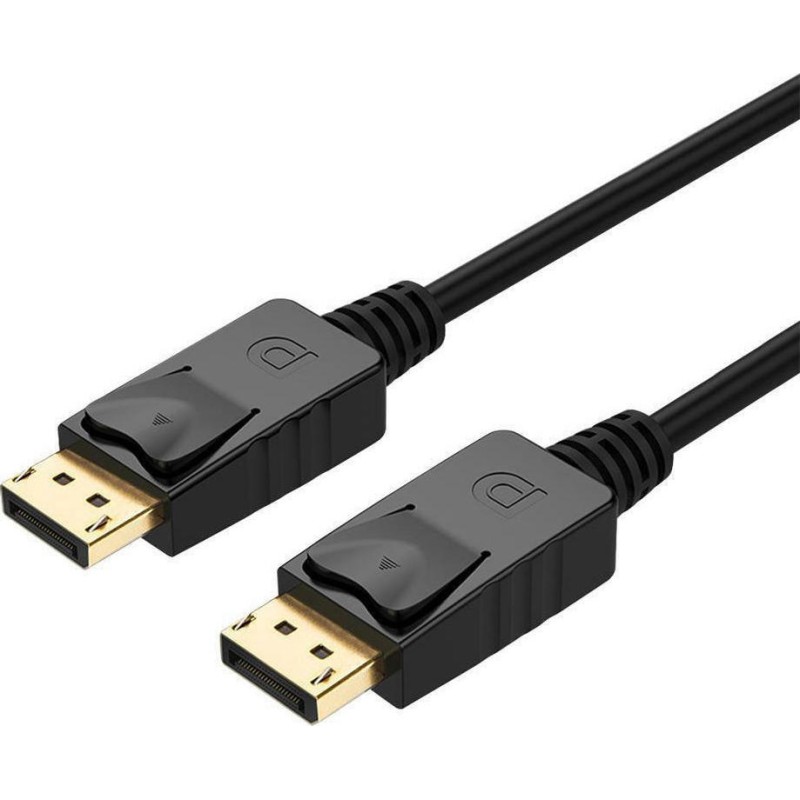 Unitek Cable DisplayPort male - DisplayPort male 1.5m Μαύρο (Y-C607BK)