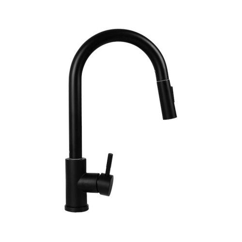 Pyramis Idea Volcano Ψηλή Μπαταρία Κουζίνας Πάγκου Μαύρη