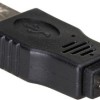 Akyga Μετατροπέας mini USB male σε USB-A female (AK-AD-07)