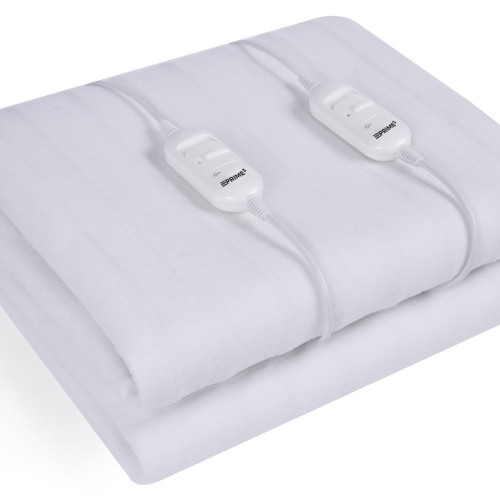 Prime3 SHP51 Διπλό Ηλεκτρικό Υπόστρωμα Πλενόμενο Λευκό 130W 140x160εκ. Prime3 SHP51 Διπλό Ηλεκτρικό Υπόστρωμα Πλενόμενο Λευκό 130W 140x160εκ.