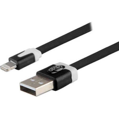 Savio Regular USB to Lightning Cable Μαύρο 1m (cl-73) Savio Regular USB to Lightning Cable Μαύρο 1m (cl-73)