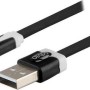 Savio Regular USB to Lightning Cable Μαύρο 1m (cl-73)