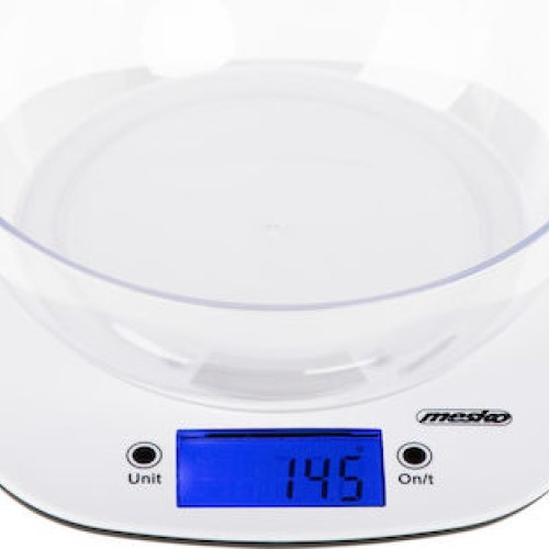 Adler Ψηφιακή Ζυγαριά Κουζίνας 1gr/5kg White