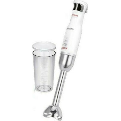 MPM Ραβδομπλέντερ με Ανοξείδωτη Ράβδο 500W Λευκό