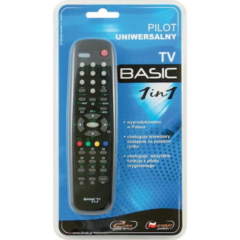 Universal Τηλεχειριστήριο Elmak Basic 1 in 1 για TV Boxes