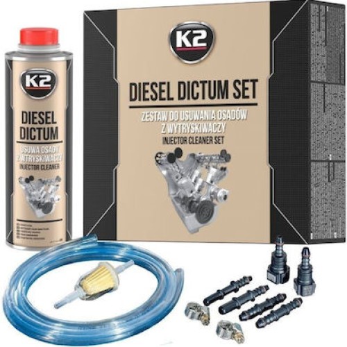 K2 Diesel Dictum Set Injector Cleaner Πρόσθετο Πετρελαίου 500ml