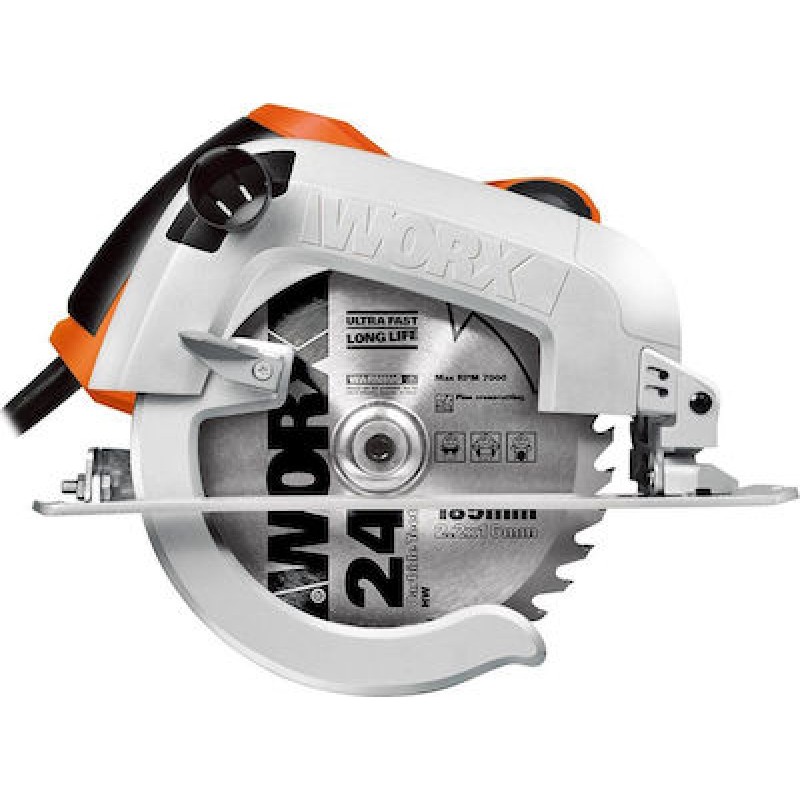 Worx Δισκοπρίονο 1600W με Σύστημα Αναρρόφησης