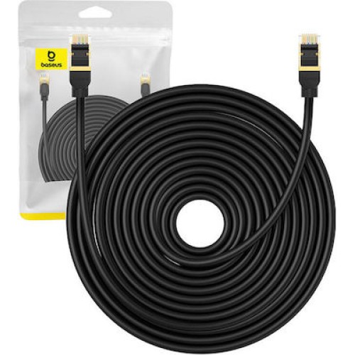 Baseus Cat.8 Καλώδιο Δικτύου Ethernet 20m Μαύρο Baseus Cat.8 Καλώδιο Δικτύου Ethernet 20m Μαύρο