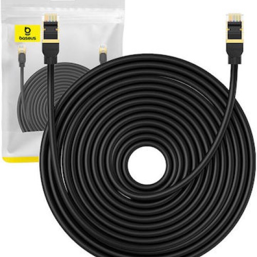 Baseus Cat.8 Καλώδιο Δικτύου Ethernet 20m Μαύρο Baseus Cat.8 Καλώδιο Δικτύου Ethernet 20m Μαύρο