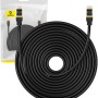 Baseus Cat.8 Καλώδιο Δικτύου Ethernet 20m Μαύρο