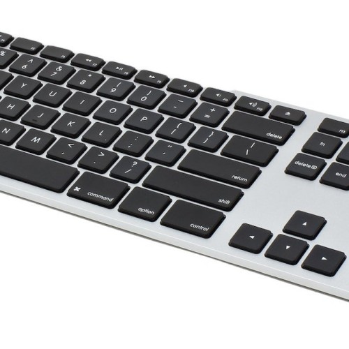 Matias Multi-Pairing for Mac Ασύρματο Bluetooth Πληκτρολόγιο Αγγλικό UK Ασημί