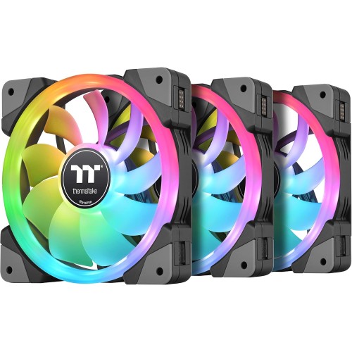 Thermaltake CL-F143-PL12SW-A SWAFAN EX12 RGB Fan TT Premium Edition (3-Fan Pack) Thermaltake CL-F143-PL12SW-A SWAFAN EX12 RGB Fan TT Premium Edition (3-Fan Pack)