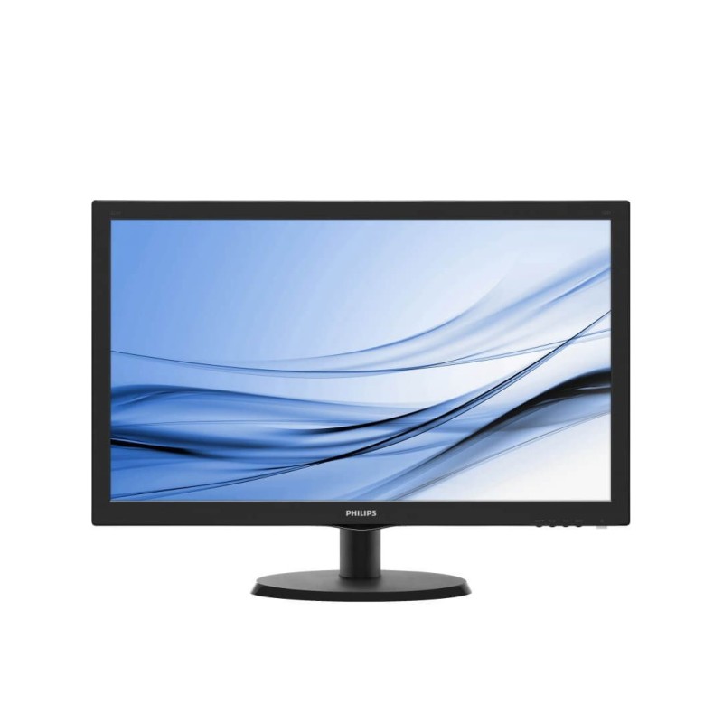 Philips 223V5LSB2/10, 21.5" Wede, TN, LED, 5ms, 600:1, 10M:1 DCR, 200 cd/m2, 1920x1080@60Hz, Tilt, D-Sub, Black Philips 223V5LSB2/10, 21.5" Wede, TN, LED, 5ms, 600:1, 10M:1 DCR, 200 cd/m2, 1920x1080@60Hz, Tilt, D-Sub, Black