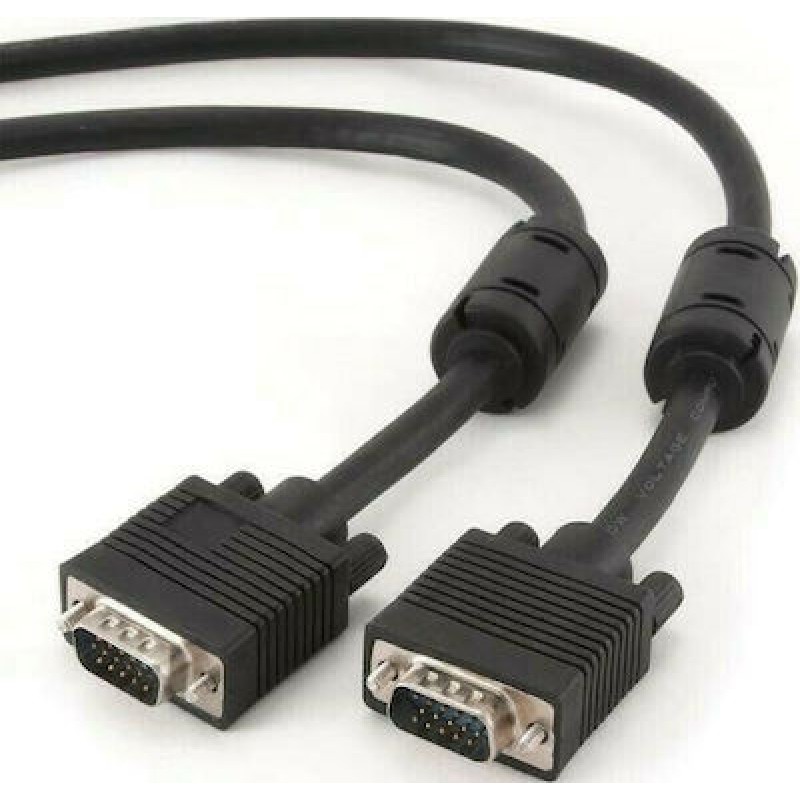 Gembird Cable VGA male - VGA male Μαύρο 15m (CC-PPVGA-15M-B)