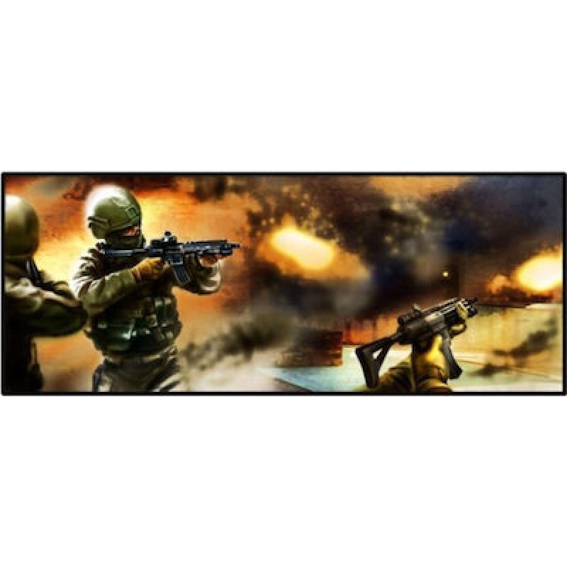 Gembird Shooting Game Gaming Mouse Pad XXL 900mm Μαύρο