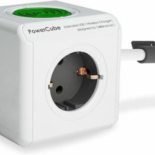 Allocacoc Πολύπριζο 3 Θέσεων με 1 USB-A, 1 USB-C και Καλώδιο 1.5m