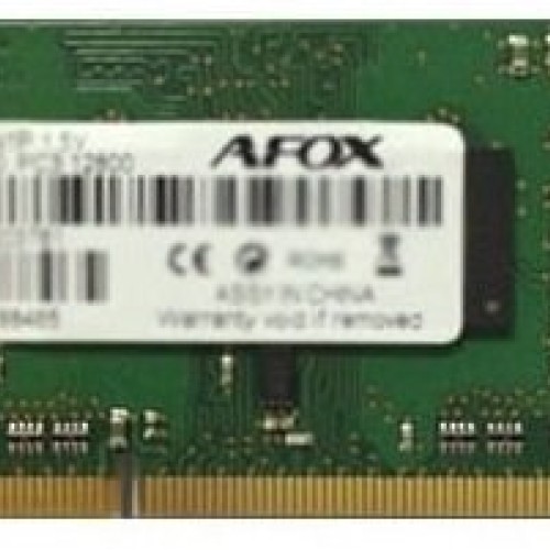 AFOX SO-DIMM DDR3 8GB memory module 1600 MHz LV 1,35V