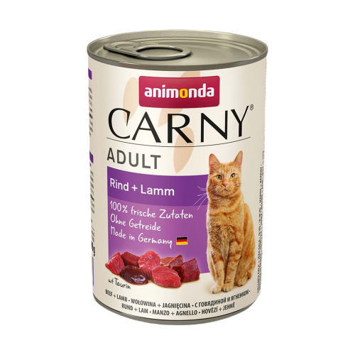 ANIMONDA Carny Adult Beef and lamb - wet cat food - 400g ANIMONDA Carny Adult Beef and lamb - wet cat food - 400g