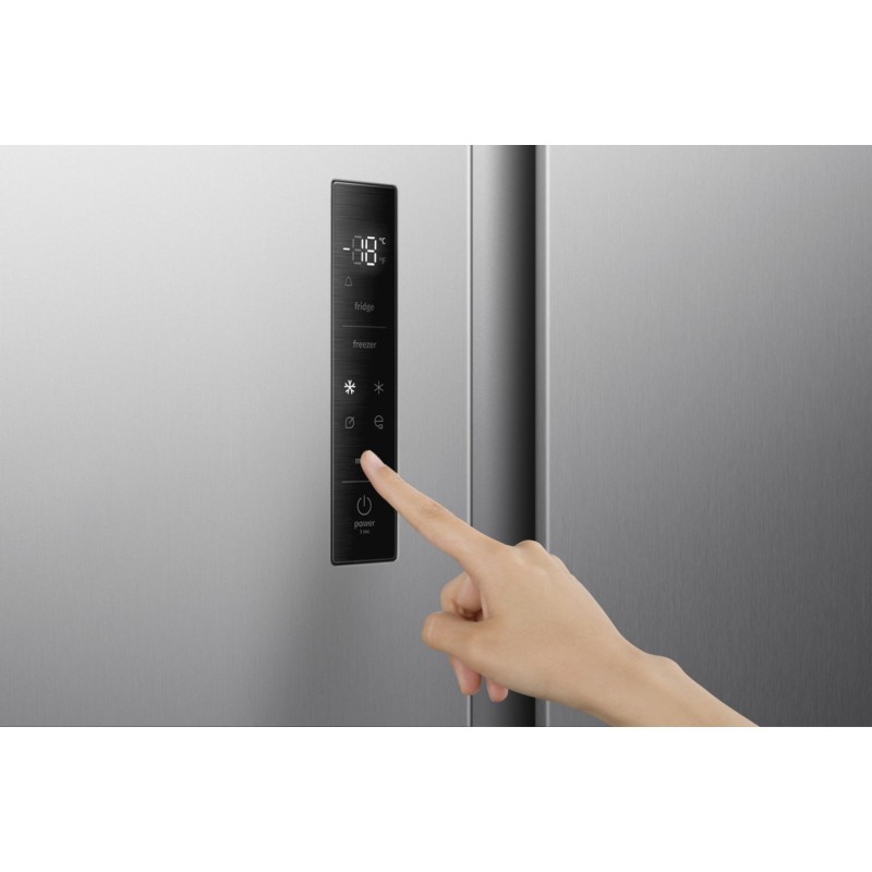 Gorenje NRS917E41XWD side-by-side refrigerator Freestanding 541 L E Stainless steel