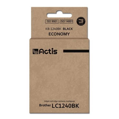 Actis KB-1240BK ink (replacement for Brother LC1240BK/LC1220BK; Standard; 19ml; black) Actis KB-1240BK ink (replacement for Brother LC1240BK/LC1220BK; Standard; 19ml; black)