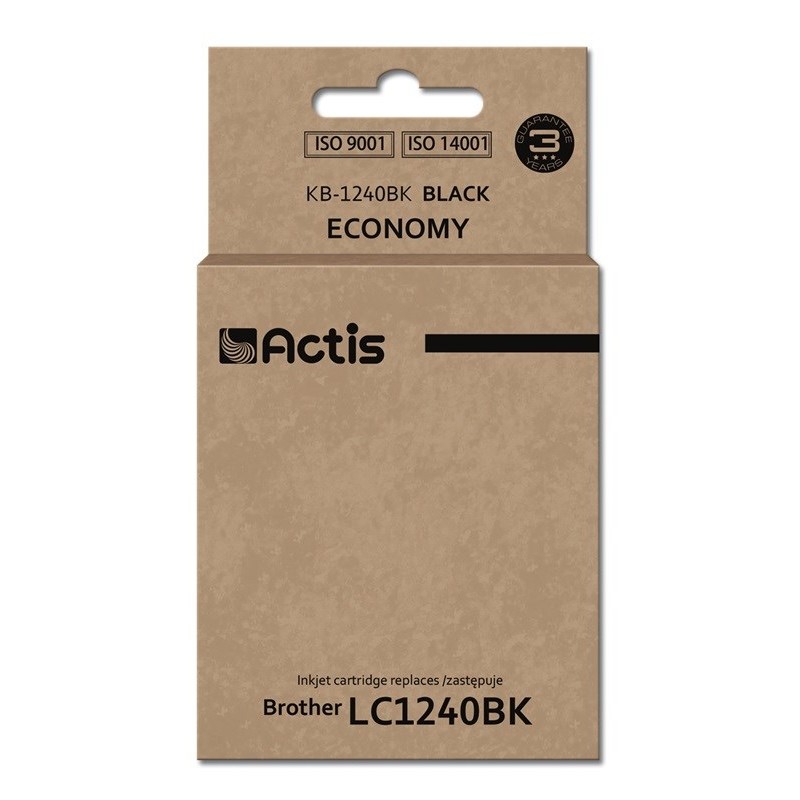 Actis KB-1240BK ink (replacement for Brother LC1240BK/LC1220BK; Standard; 19ml; black)