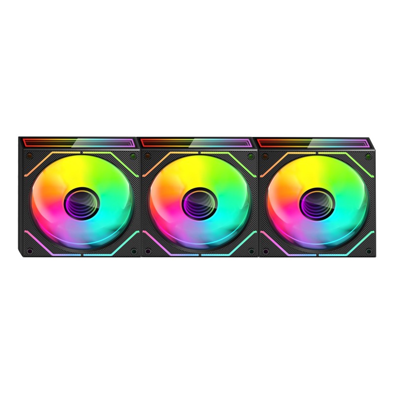 TACENS MARS MF-3DPROKIT FANS 120 ARGB x3 BK- wentylatory+hub+pilot (TACMARS-MF3DPROKIT)