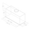 Elica LANE IX/A/52 Built-in Stainless steel 550 m³/h B Elica LANE IX/A/52 Built-in Stainless steel 550 m³/h B