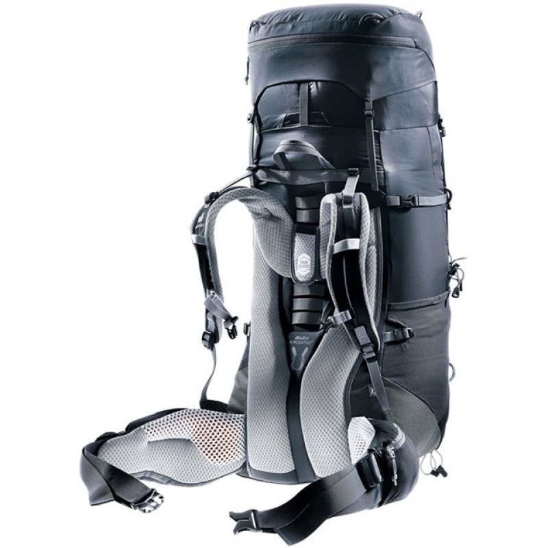 Plecak turystyczny Deuter Aircontact Lite 45 + 10 SL black-graphite Plecak turystyczny Deuter Aircontact Lite 45 + 10 SL black-graphite