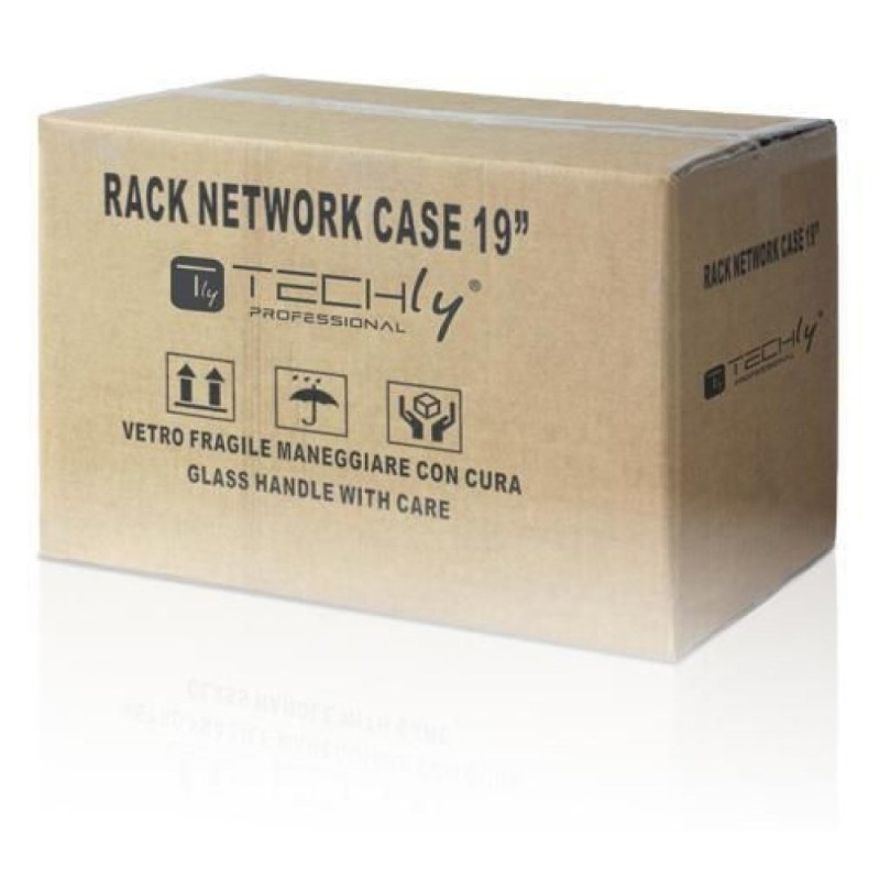 Techly Wall Rack Cabinet 19 6U D320 Black Assembled Techly Wall Rack Cabinet 19 6U D320 Black Assembled