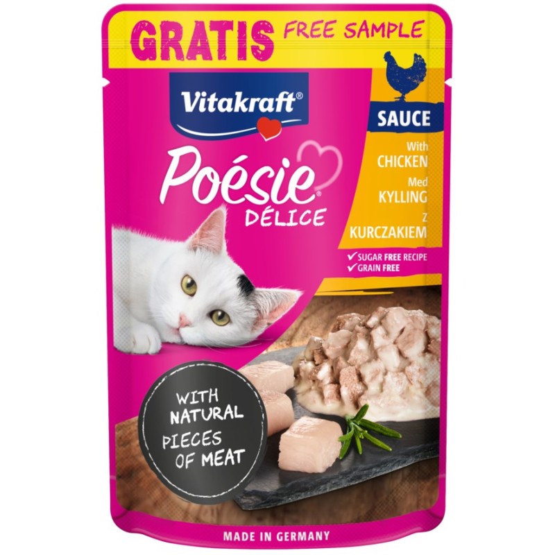 VITAKRAFT Poesie Delice Chicken - wet cat food - 85g VITAKRAFT Poesie Delice Chicken - wet cat food - 85g