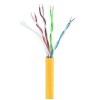 Gembird UPC-5004E-SOL-Y CAT5e UTP LAN cable (CCA), solid, 305m, yellow Gembird UPC-5004E-SOL-Y CAT5e UTP LAN cable (CCA), solid, 305m, yellow