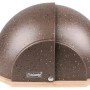 Oval bread bin MR-1678G-BROWN MAESTRO