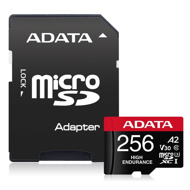ADATA AUSDX256GUI3V30SHA2-RA1 memory card 256 GB MicroSDXC UHS-I Class 10 ADATA AUSDX256GUI3V30SHA2-RA1 memory card 256 GB MicroSDXC UHS-I Class 10