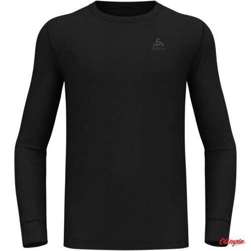 Koszulka męska Odlo BL TOP crew neck l/s MERINO 200 roz. M Czarna Koszulka męska Odlo BL TOP crew neck l/s MERINO 200 roz. M Czarna