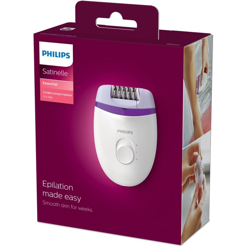 Philips Satinelle Essential BRE225/00 Corded compact epilator