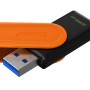 Kingston Technology DataTraveler 256GB Portable USB 3.2 Gen 1 Exodia S (Black/Orange)