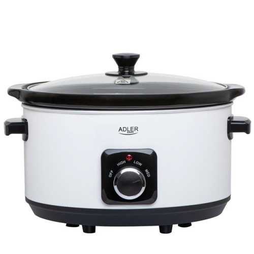 Adler AD 6413W Slow cooker 5.8 l White
