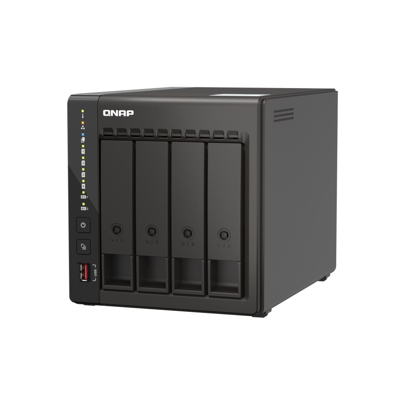 QNAP TS-453E NAS Tower Ethernet LAN Black J6412 QNAP TS-453E NAS Tower Ethernet LAN Black J6412