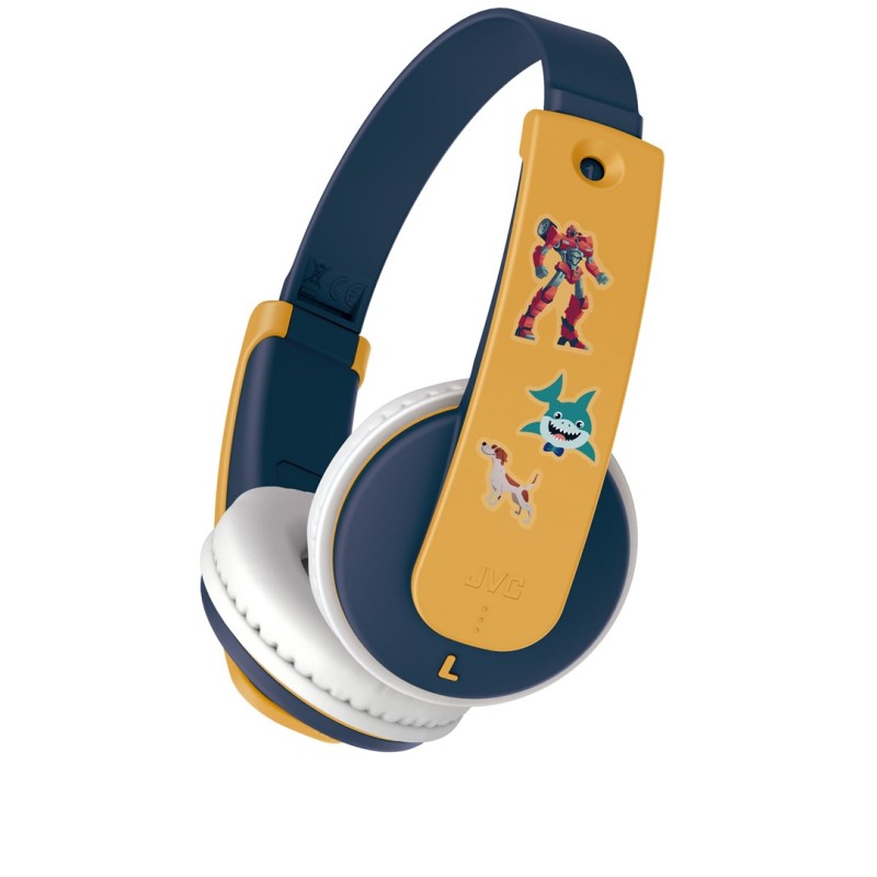 JVC Tinyphones Bluetooth Yellow/Blue JVC Tinyphones Bluetooth Yellow/Blue