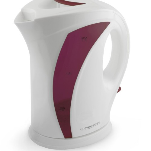 Esperanza EKK018R electric kettle 1.7 L 2200 W Red, White