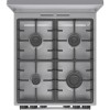 Gorenje GKS5C71XF Freestanding cooker with oven Silver