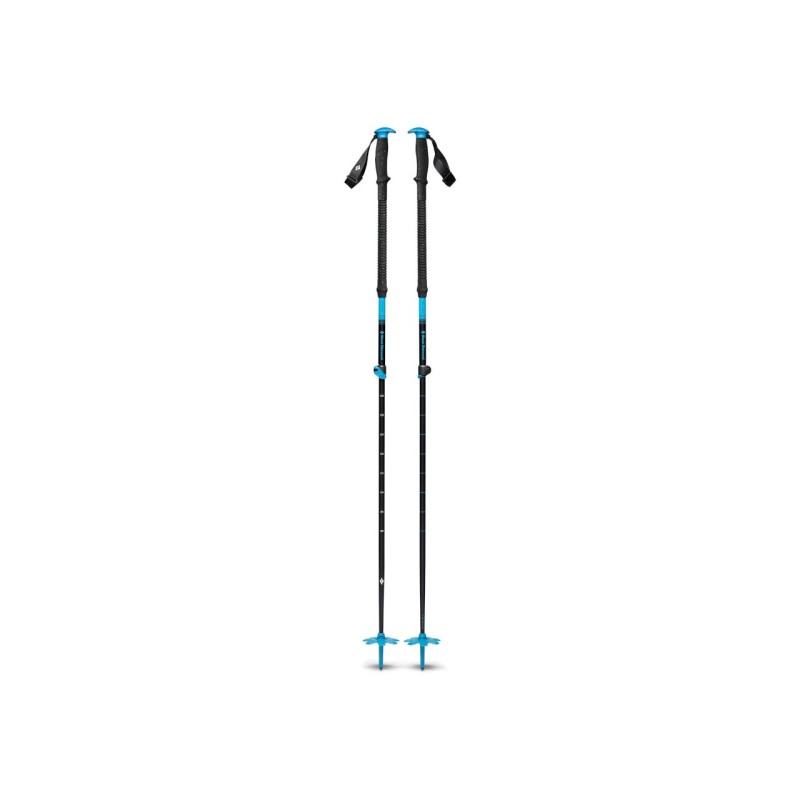 Black Diamond Expedition - telescopic ski poles, 110–155 cm (blue and black) Black Diamond Expedition - telescopic ski poles, 110–155 cm (blue and black)