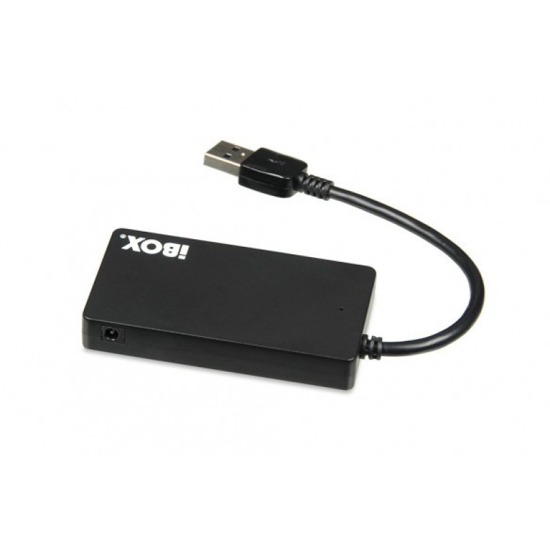 iBox IUH3F56 interface hub USB 3.2 Gen 1 (3.1 Gen 1) Type-A 5000 Mbit/s Black iBox IUH3F56 interface hub USB 3.2 Gen 1 (3.1 Gen 1) Type-A 5000 Mbit/s Black