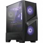MSI MAG FORGE 100M Mid Tower Gaming Computer Case
