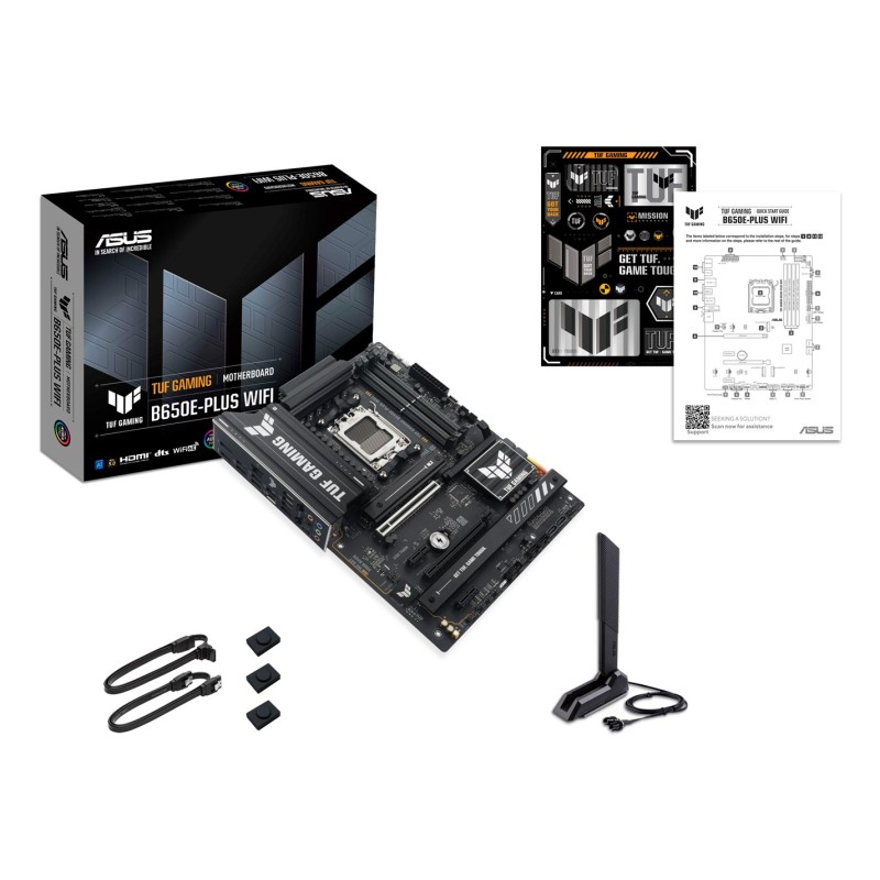 ASUS TUF GAMING B650E-PLUS WIFI AMD B650 Socket AM5 ATX ASUS TUF GAMING B650E-PLUS WIFI AMD B650 Socket AM5 ATX