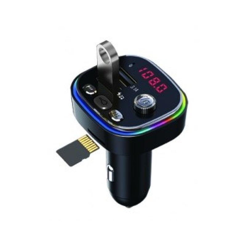 Vakoss TC-B439K FM transmitter 87.5 - 108 MHz Bluetooth/USB Black Vakoss TC-B439K FM transmitter 87.5 - 108 MHz Bluetooth/USB Black