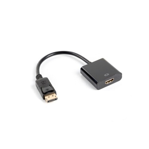 LANBERG ADAPTER DISPLAYPORT(M)->HDMI(F) 10CM LANBERG ADAPTER DISPLAYPORT(M)->HDMI(F) 10CM